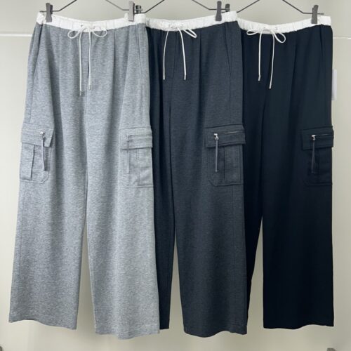 リバージャージワイドパンツ