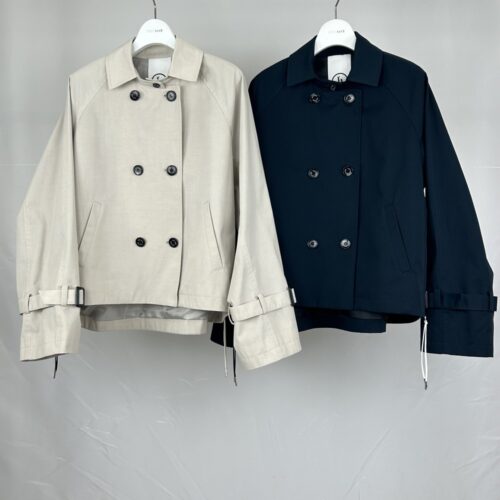 ショートトレンチジャケット