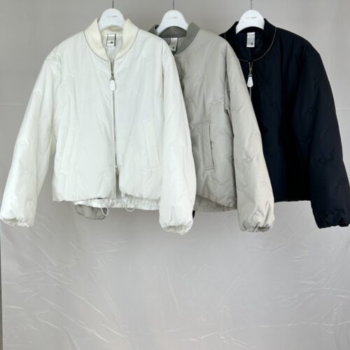 ドットキルトブルゾン