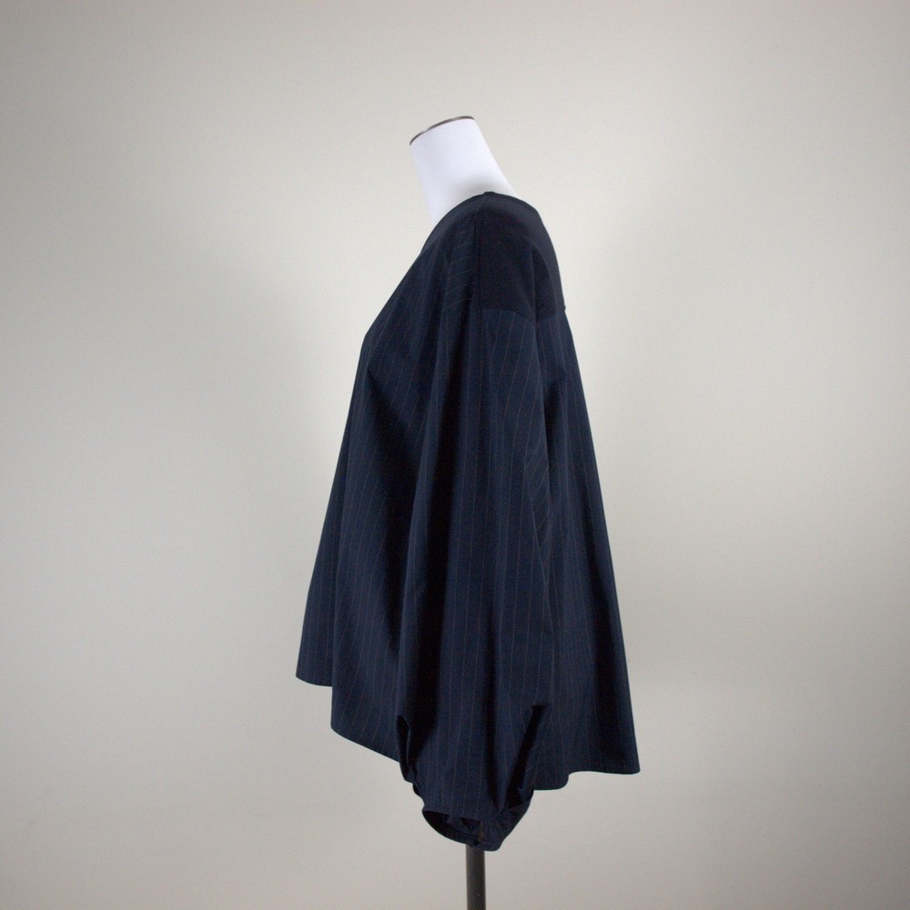 袖口ボリュームタックストライプTブラ - 画像 (3)