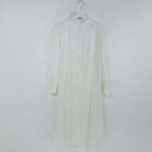 スタンドシャツドレス